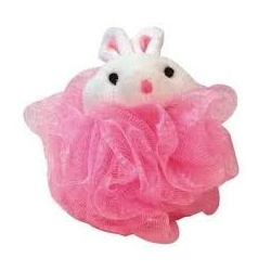 Eponge fleur "Lapin rose"