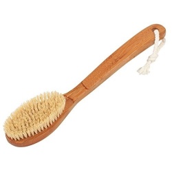 Brosse de bain en bois de...