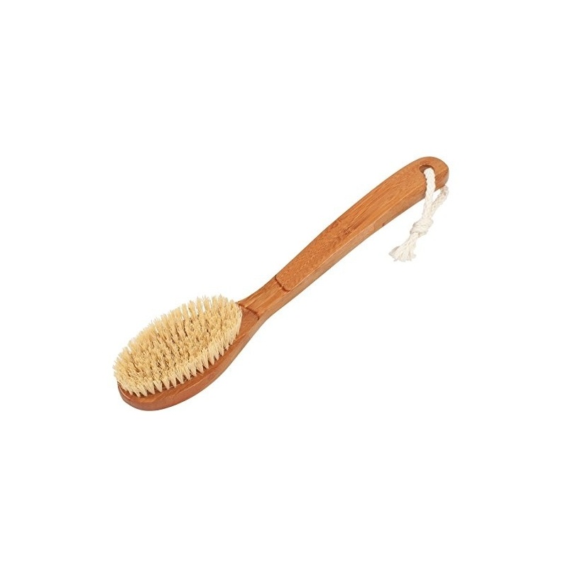 Brosse de bain en bois de bambou