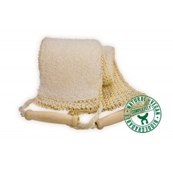 Lanière de Massage, Sisal et tissu éponge