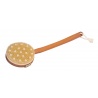 Brosse avec manche long, et dentures de massage