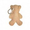 Eponge luffa, forme teddy 6 x 6 cm