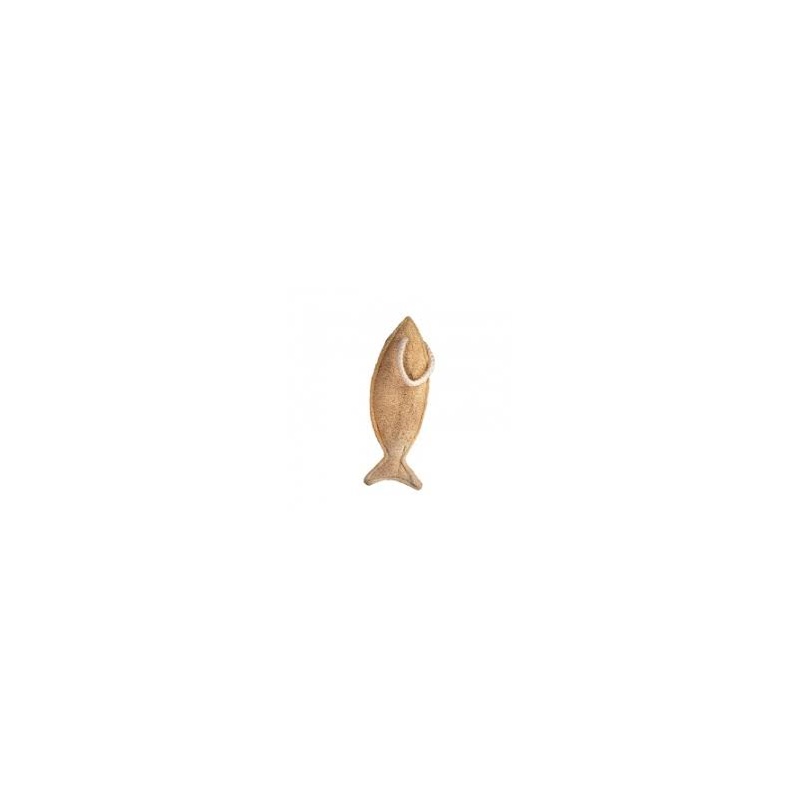 Eponge Luffa, forme poisson 6 x 6 cm