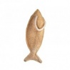 Eponge Luffa, forme poisson 6 x 6 cm