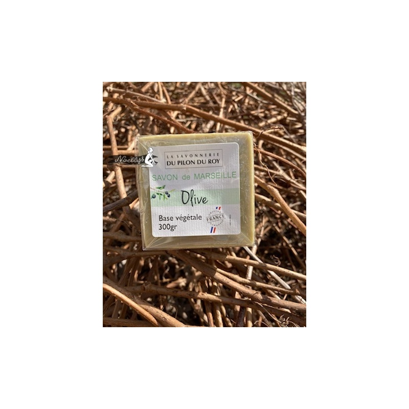 Savon de marseille, olive - 300 gr