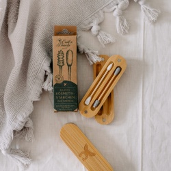 Coton tige en silicone et bois bambou